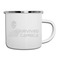 Bsg, I Survived New Caprica,battlestar Galactica Science Camper Cup | Artistshot