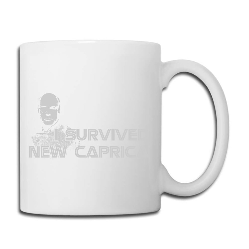 Bsg, I Survived New Caprica,battlestar Galactica Science Coffee Mug | Artistshot