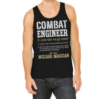 Combat Engineer Funny Engineering Dictionary Term Definition For Fans Tank Top | Artistshot