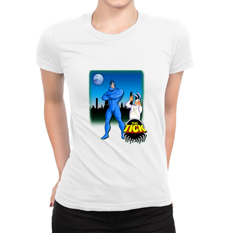 The Tick Ladies Fitted T-Shirt by kiamadalee | Artistshot