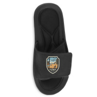 Washington Olympic National Park Retro Vintage Design Gift Slide Sandal | Artistshot