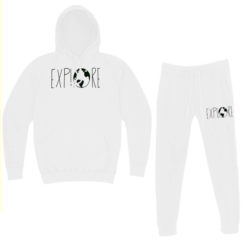 Explore The Globe Hoodie & Jogger Set | Artistshot