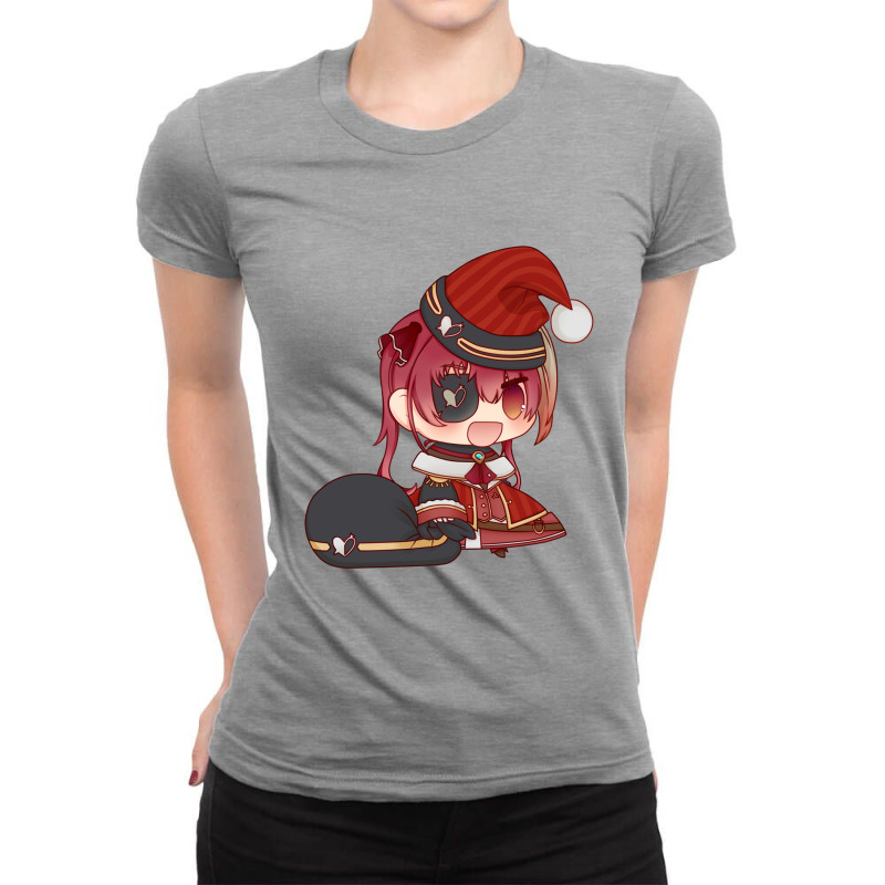 Houshou Marine Ladies Fitted T-Shirt by Sashalovarian | Artistshot