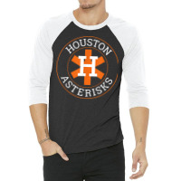 Houston Asterisks Cheated In 2017 Funny Baseball For Fans T Shirt 3/4 Sleeve Shirt | Artistshot