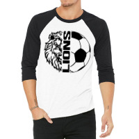 Lions Soccer 3/4 Sleeve Shirt | Artistshot