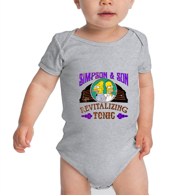 Tonic Simpsons Baby Bodysuit by rogerbohuslav | Artistshot