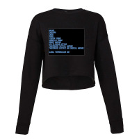 Wargames Selection Screen   Wargames Cropped Sweater | Artistshot