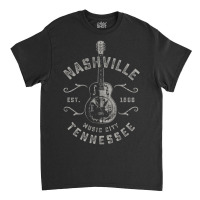 Nashville Music City Usa Vintage Classic T-shirt | Artistshot