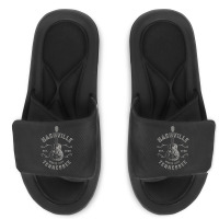 Nashville Music City Usa Vintage Slide Sandal | Artistshot