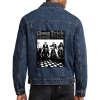 Cheap Trick, Cheap Trick Bikes Men Denim Jacket | Artistshot