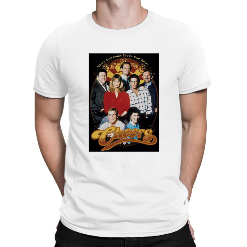 Cheers, Group Shot,cheers Classic Tv Tv Show Bar T-shirt | Artistshot