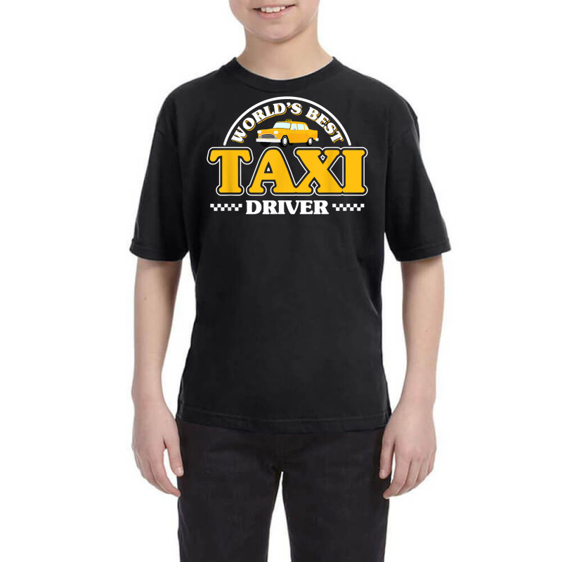 Taxicab Driver Cab Taxi Driving T Shirt Youth Tee by voigterannen | Artistshot