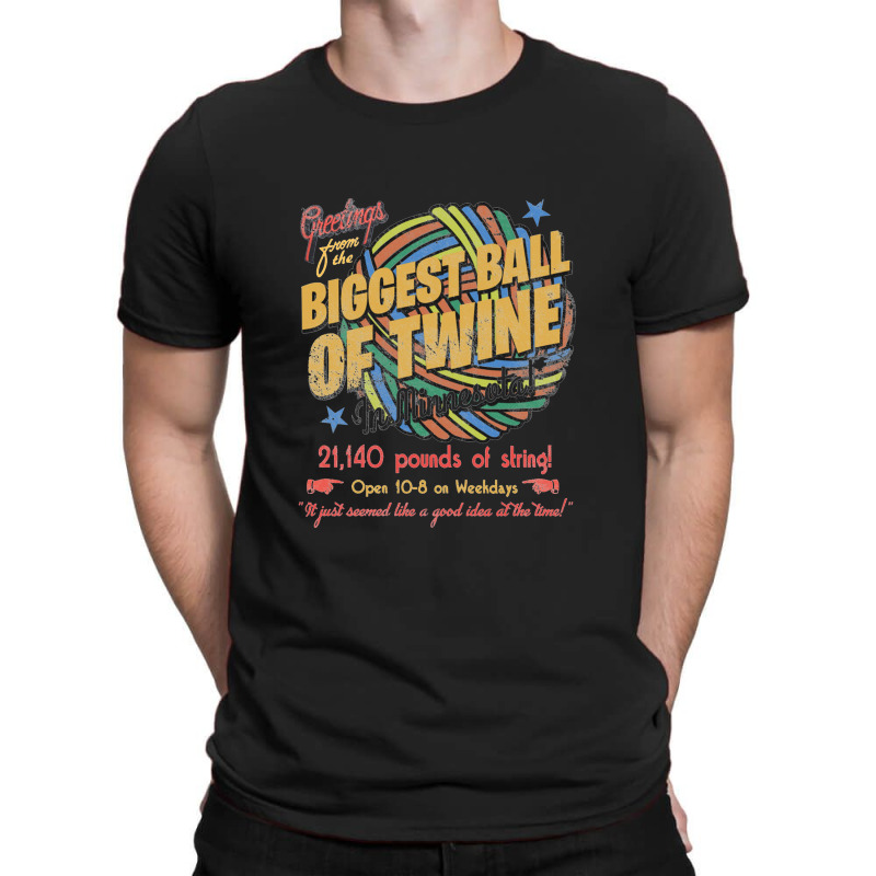 The Biggest Ball Of Twine In Minnesota T-shirt | Artistshot