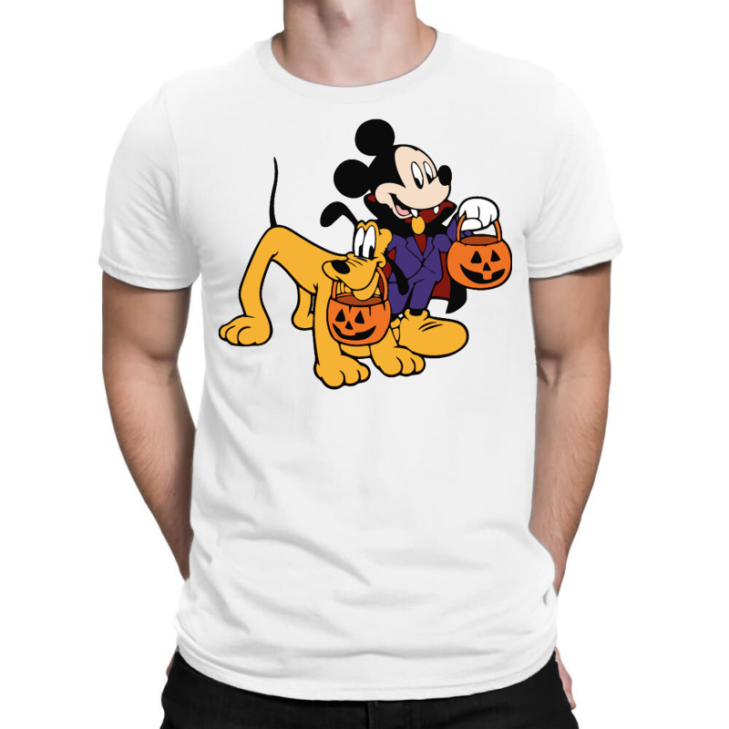 Mouse And Pluto T-Shirt by haydar | Artistshot