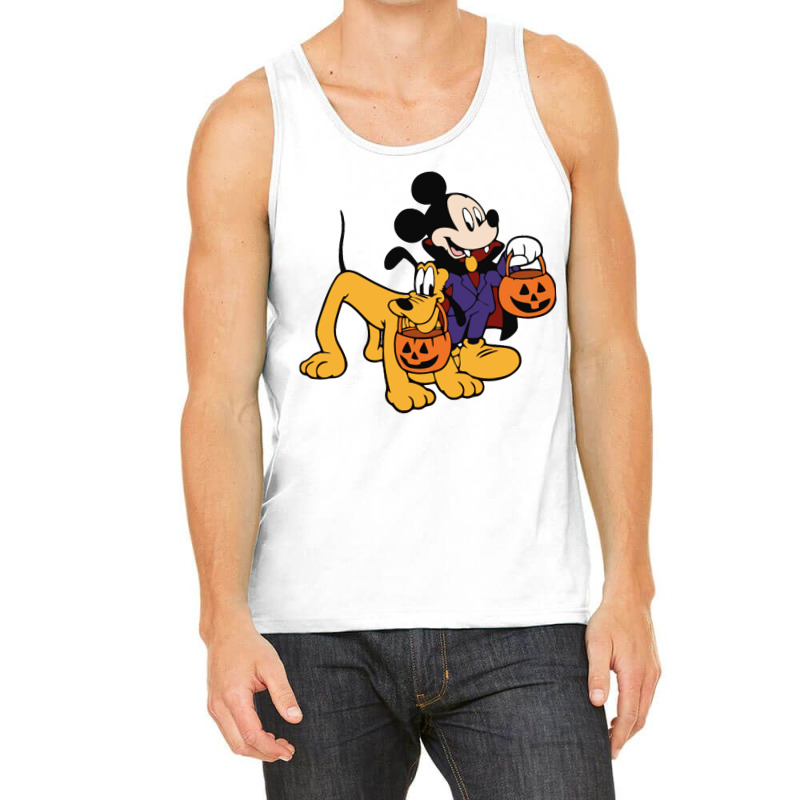 Mouse And Pluto Tank Top by haydar | Artistshot