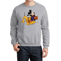 Mouse And Pluto Crewneck Sweatshirt | Artistshot