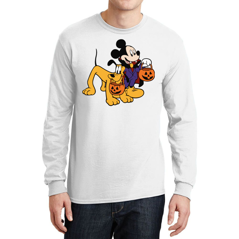 Mouse And Pluto Long Sleeve Shirts by haydar | Artistshot