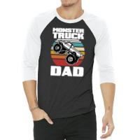 Monster Truck 3/4 Sleeve Shirt | Artistshot