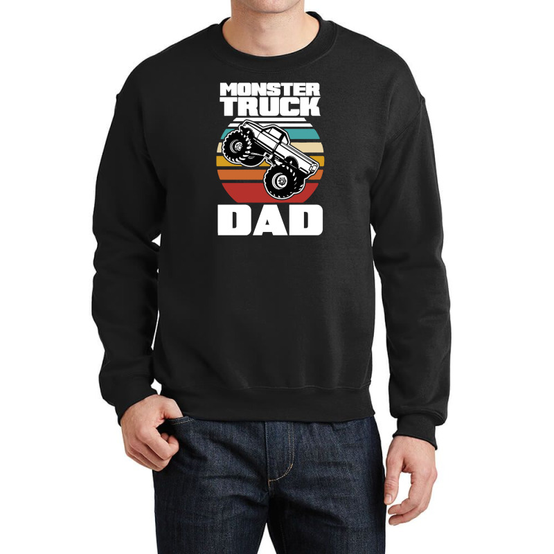 Monster Truck Crewneck Sweatshirt by haydar | Artistshot