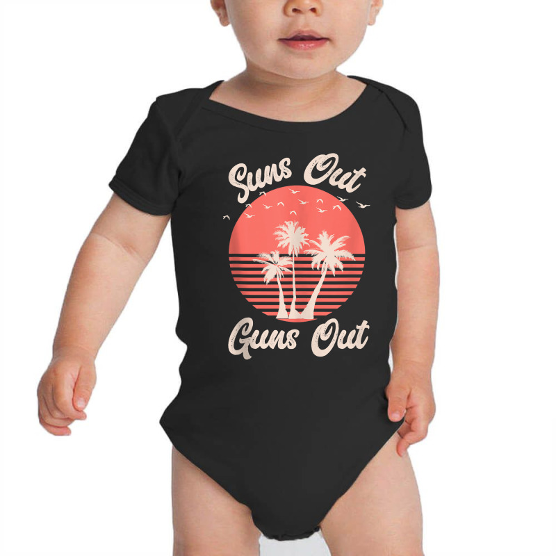 Suns Out Guns Out Tank Top Men Women Beach Summer Vacay Tank Top Baby Bodysuit | Artistshot