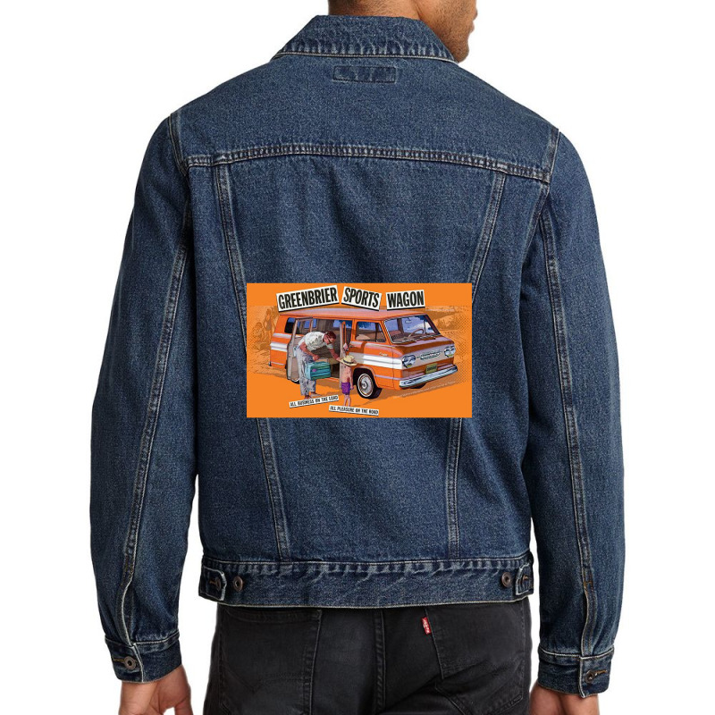 Greenbrier Corvair Sport Wagon Men Denim Jacket | Artistshot