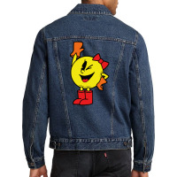 Pacman Men Denim Jacket | Artistshot