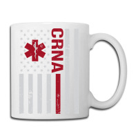 Crna Certified Registered Nurse Anesthetist Usa Flag Coffee Mug | Artistshot