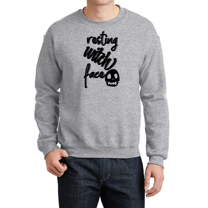 Pumpkin Face Crewneck Sweatshirt by haydar | Artistshot