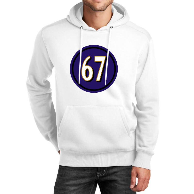 Number 67 Jersey, Sport 70 Unisex Hoodie | Artistshot