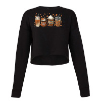 Halloween Coffee Pumpkin Latte Spice Coffee Love Fall Season Cropped Sweater | Artistshot