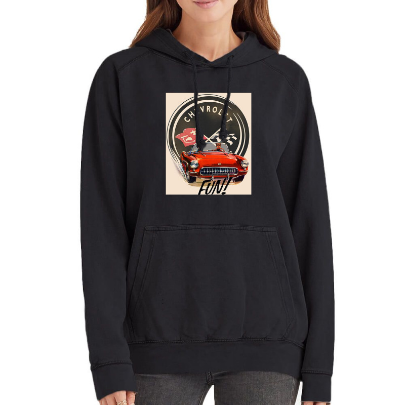 Vette Fun Vintage Hoodie | Artistshot