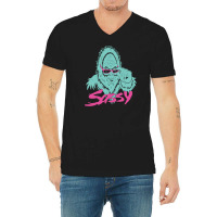 Sassy Monkey V-neck Tee | Artistshot