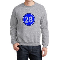 Number 28 Jersey, Sport 28 Crewneck Sweatshirt | Artistshot