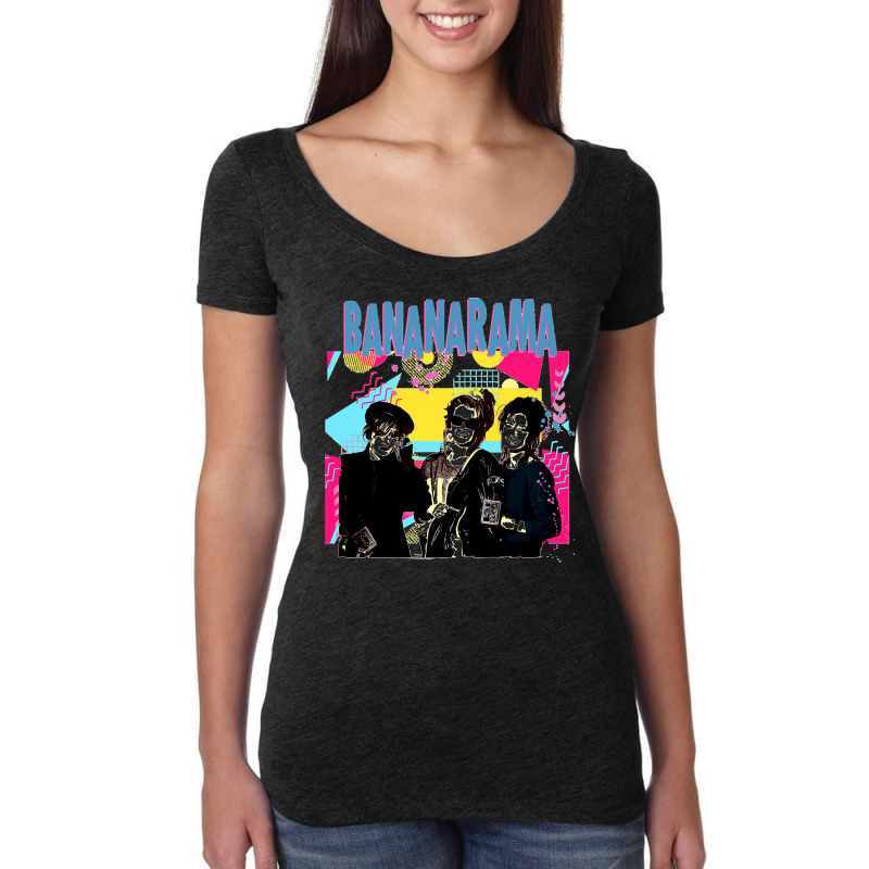 Bananarama Women's Triblend Scoop T-shirt by cm-arts | Artistshot