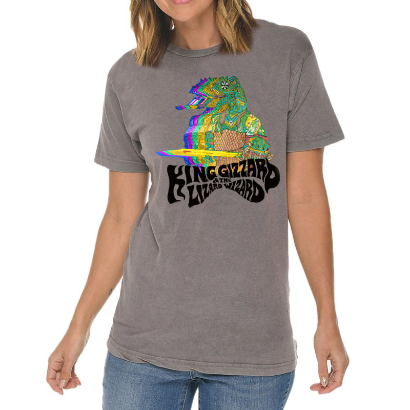 Gizzard Lizard Vintage T-shirt | Artistshot