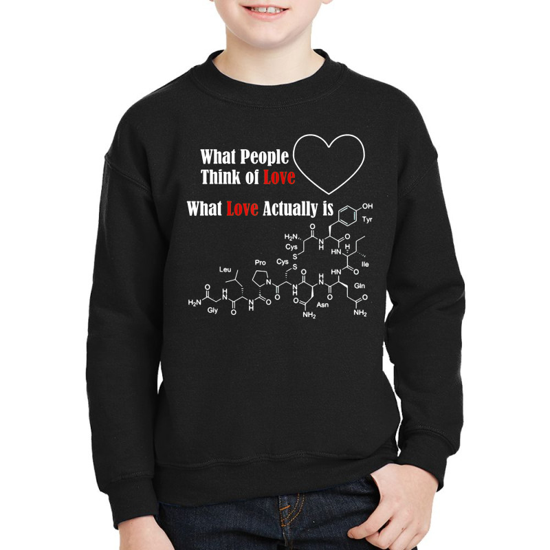 Funny Science T Shirt For Valentine Day Youth Sweatshirt | Artistshot