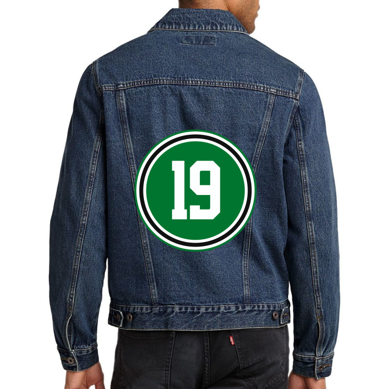 Number 19 Jersey, Sport 19 Men Denim Jacket | Artistshot