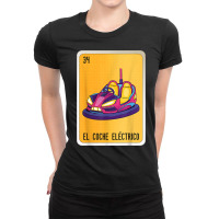 El Coche Eléctrico Mexican Slang Lottery Bingo Cards T Shirt Ladies Fitted T-shirt | Artistshot