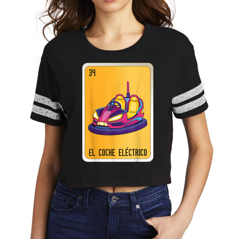 El Coche Eléctrico Mexican Slang Lottery Bingo Cards T Shirt Scorecard Crop Tee by cm-arts | Artistshot