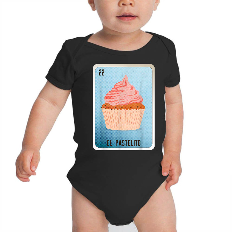 El Pastelito Mexican Slang Lottery Bingo Cards T Shirt Baby Bodysuit by cm-arts | Artistshot