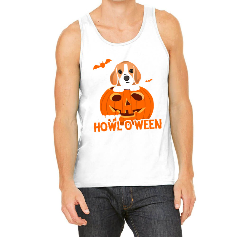 Cute Halloween Beagle Dog Pumpkin Costumes Thanksgiving Tank Top | Artistshot