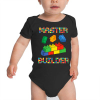 Brick Builder Blocks Building Master Builder Funny Toys Kids Baby Bodysuit | Artistshot