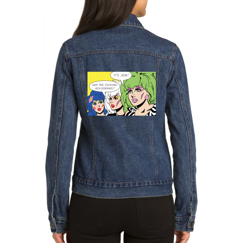 Pop - Our Songs Are Better! (bad Language) Ladies Denim Jacket by phambinhminh1962 | Artistshot