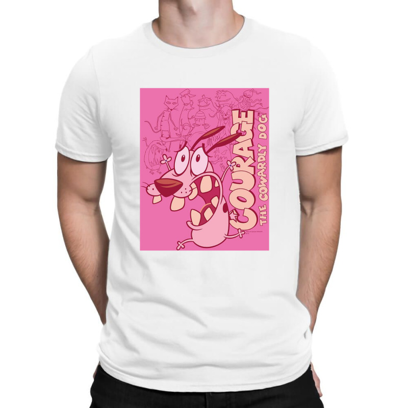 Courage The Cowardly Dog, Running Scared, T-shirt | Artistshot