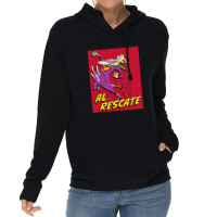 Cow And Chicken, Al Rescate, Lightweight Hoodie | Artistshot