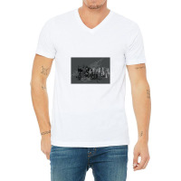 Man, Urban Crusader V-neck Tee | Artistshot