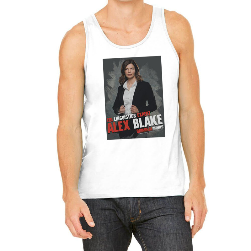 Criminal Minds, Alex Blake,criminal Minds Fbi Police Procedural Crime Tank Top | Artistshot