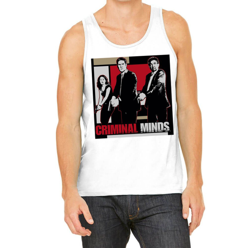 Criminal Minds, Guns Drawn,criminal Minds Fbi Police Procedural Crime Tank Top | Artistshot