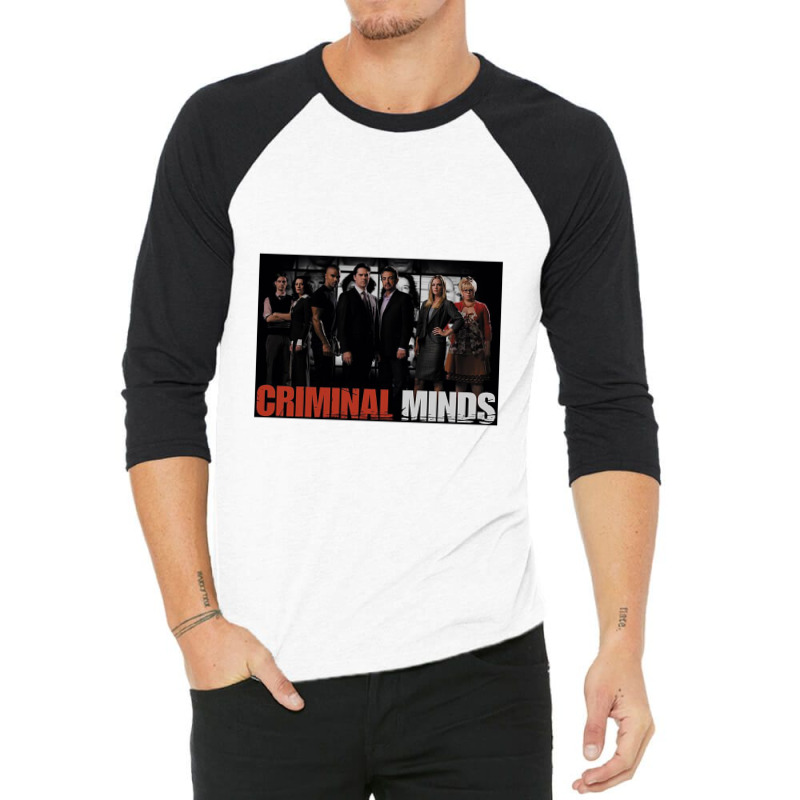 Criminal Minds, The Brain Trust,criminal Minds Fbi 3/4 Sleeve Shirt | Artistshot