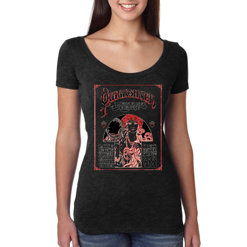 Quicksilver Messenger Service Live Classic Women's Triblend Scoop T-shirt by cm-arts | Artistshot